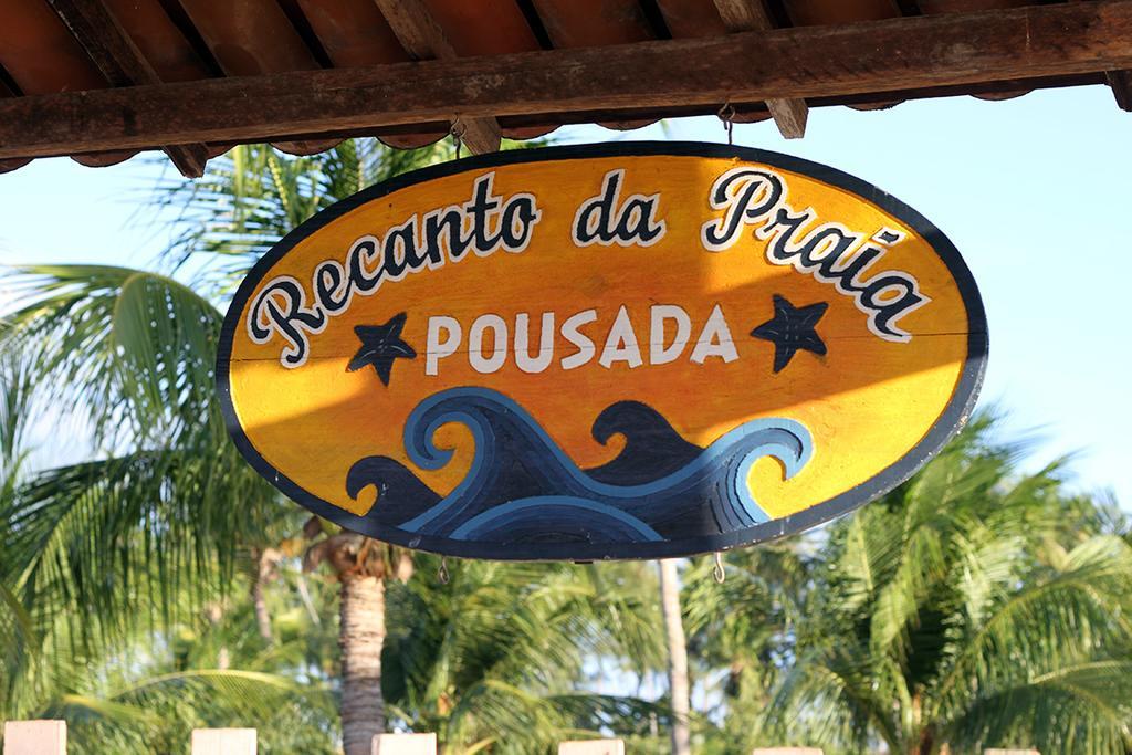 Pousada Recanto Da Praia Сао Мигел до Гостосо Екстериор снимка